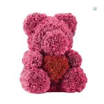 Nounours doux en rose, parfait pour les enfants