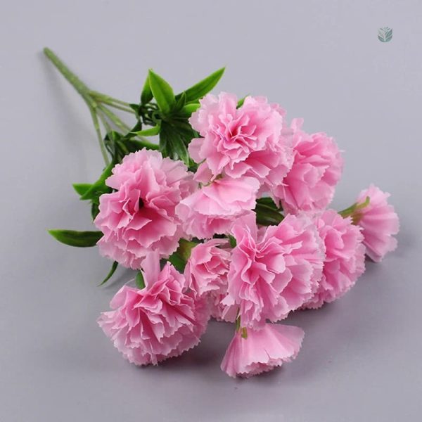 Fleurs d'œillets artificiels à utiliser toute l'année