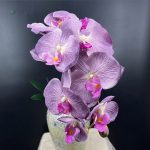 Orchidées artificielles raffinées pour un style moderne