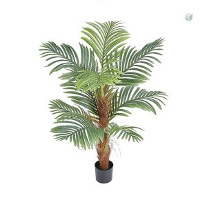 Palmier artificiel en pot pour décoration intérieure