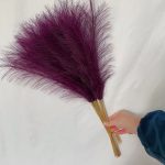 Vase avec Pampa Artificielle pour décoration élégante