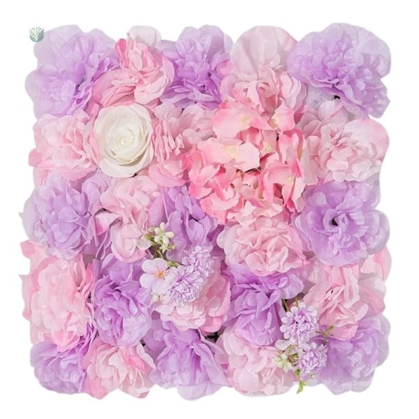 Panneau fleuri artificiel pour style chic