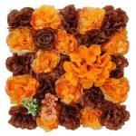 Panneau mural fleurs artificielles décoratif - vue 2