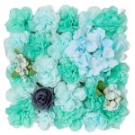 Panneau floral artificiel pour intérieur moderne