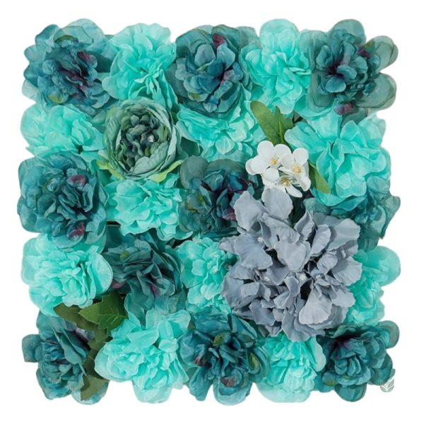 Panneau décoratif de fleurs artificielles pour salon