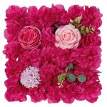 Fleurs en tissu pour décoration murale