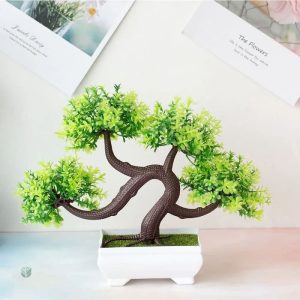 Petit Bonsaï Artificiel en pot décoratif