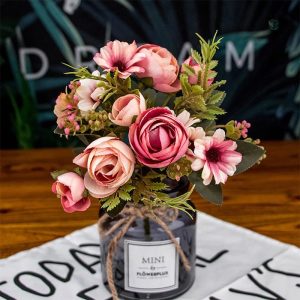 Petit Bouquet de Fleurs Artificielles