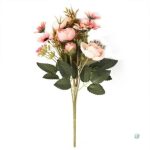 Fleurs artificielles en bouquet, style moderne et élégant