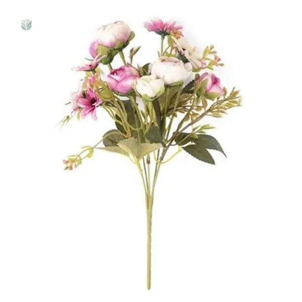 Bouquet décoratif en fleurs artificielles pour toute occasion