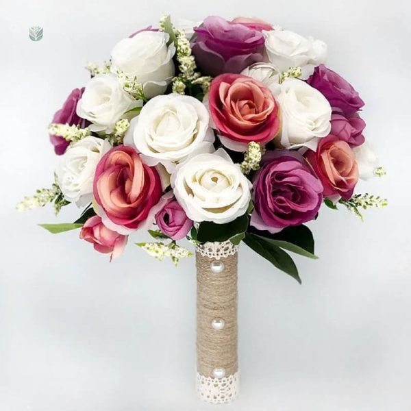 Bouquet de fleurs pour célébration de mariage civil
