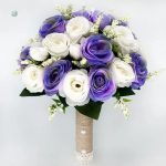 Bouquet compact pour cérémonie de mariage civil