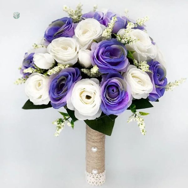 Bouquet compact pour cérémonie de mariage civil