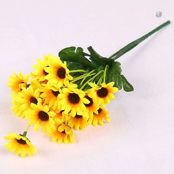 Tournesol faux en arrangement floral pas cher