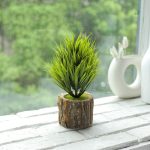 Plante artificielle compacte idéale pour petites espaces