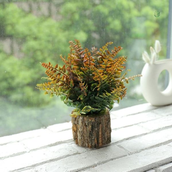 Faux feuillage vert, complément parfait pour toute pièce