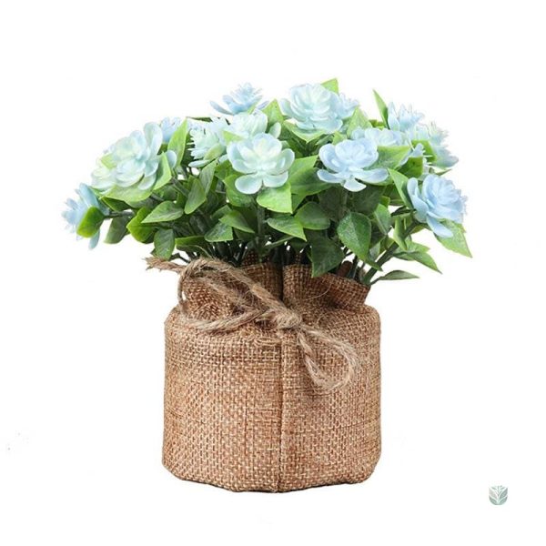 Fleur synthétique colorée pour un intérieur accueillant