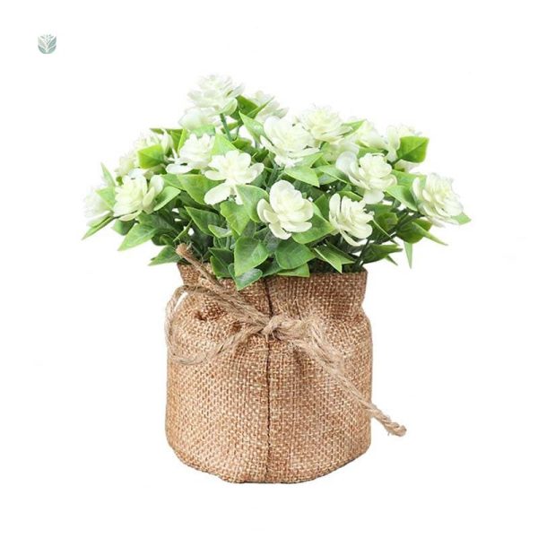 Petite plante artificielle pour ornement de table