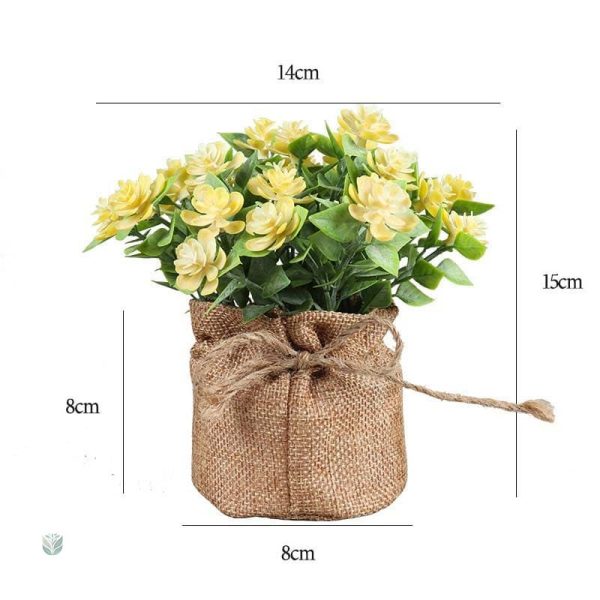 Bouquet artificiel élégant pour la maison