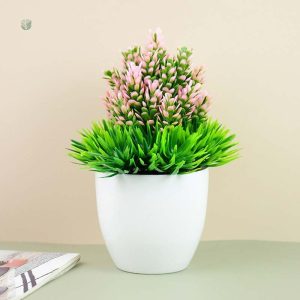 Petite plante artificielle décorative pour intérieur