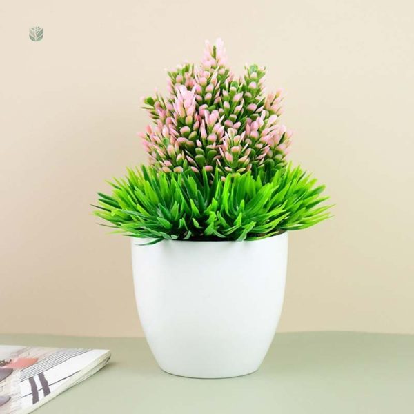 Petite plante artificielle décorative pour intérieur