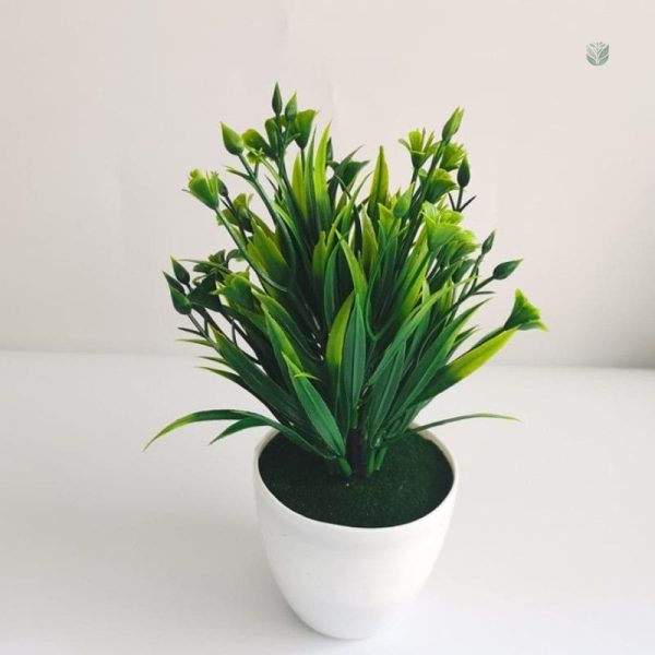 Petite Plante Verte Artificielle pour Salon
