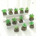 Petite plante grasse artificielle décorative