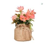 Fleurs en pot artificielles, ajout de couleur à votre décor