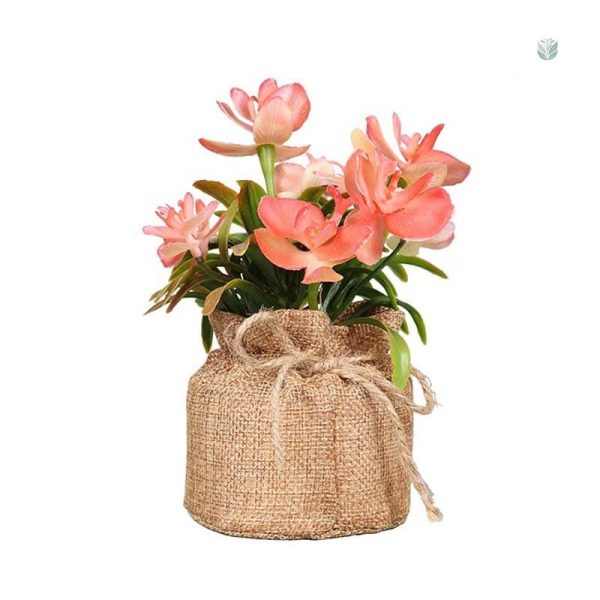 Fleurs en pot artificielles, ajout de couleur à votre décor