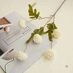 Pissenlit Synthétique - Idéal pour bouquets décoratifs