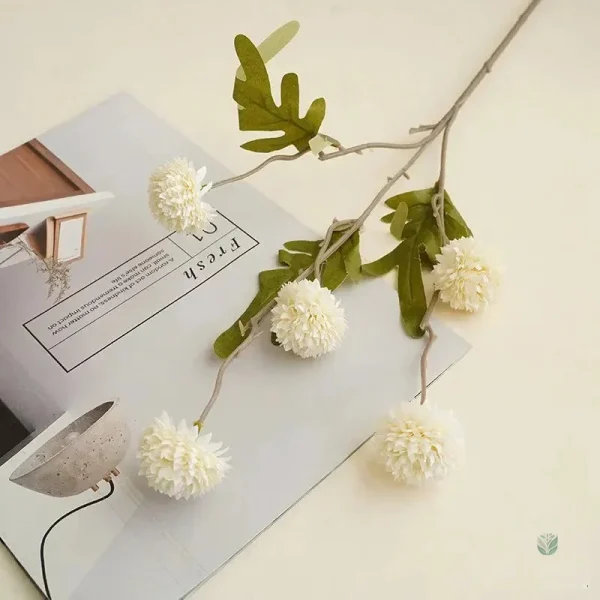 Pissenlit Synthétique - Idéal pour bouquets décoratifs