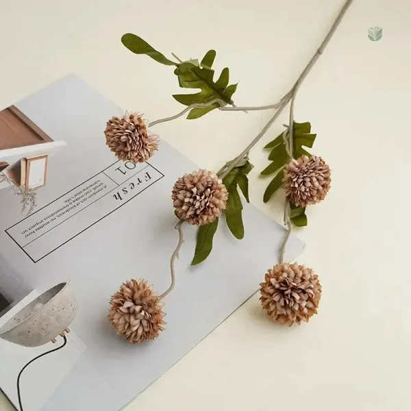 Pissenlits Décoratifs en tissu pour ambiance chaleureuse
