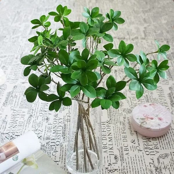Pittosporum artificiel en pot, plante décorative moderne