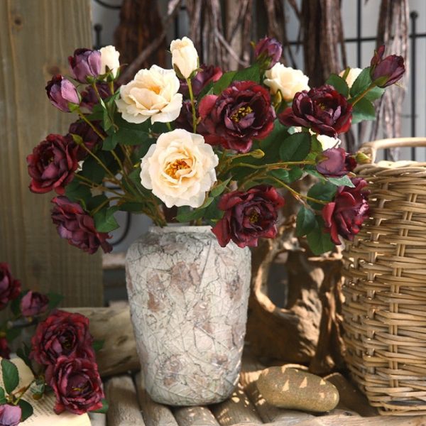 Pivoine Artificielle Haut de Gamme