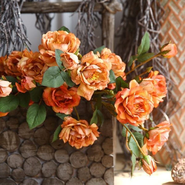 Pivoine en soie de qualité supérieure, charme et sophistication