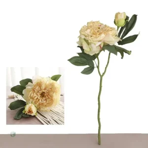 Bouquet de pivoines artificielles au style rétro