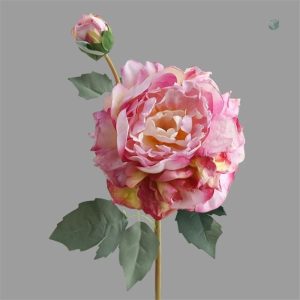 Arrangement floral en pivoines artificielles