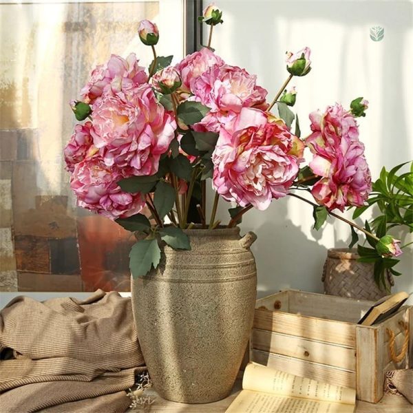 Pivoines artificielles pour embellir votre espace