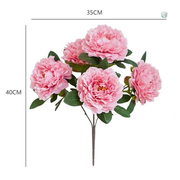 Fleurs artificielles de pivoines pour occasions spéciales