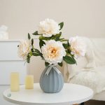 Fleurs de pivoines artificielles, décoration élégante