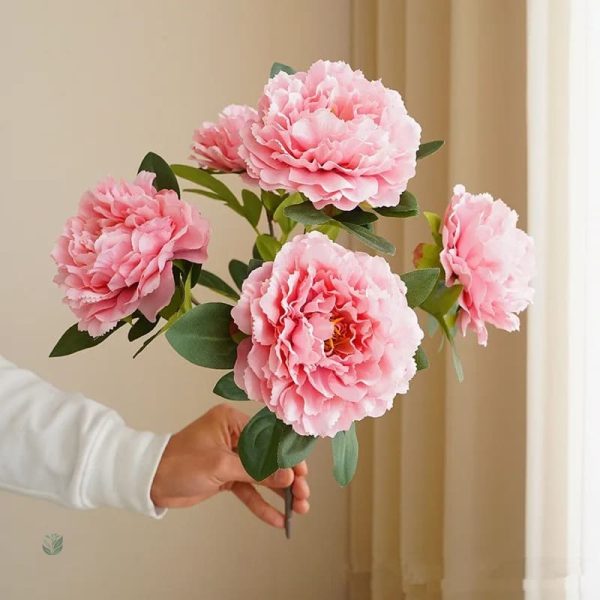 Pivoines artificielles pour embellir votre espace