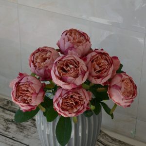 Pivoines Artificielles en fleurs décoratives