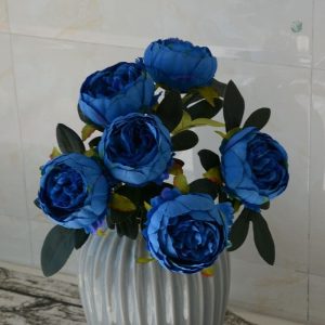 Bouquet de pivoines artificielles pour décoration intérieure