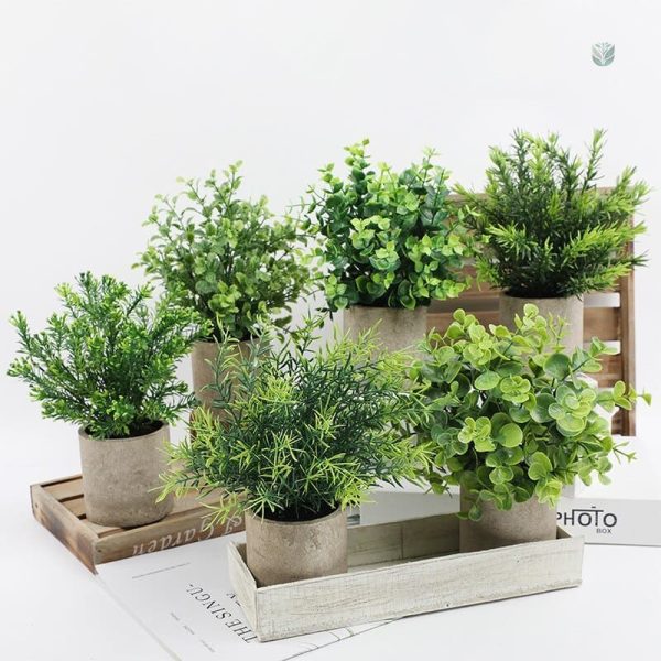 Plante artificielle en pot tendance