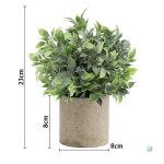 Plante artificielle en pot décorative - vue 3