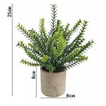 Plante artificielle en pot décorative - vue 5