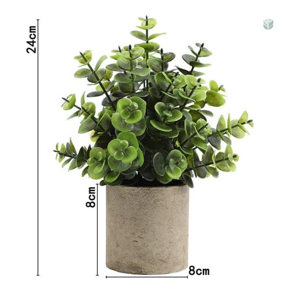 Plante artificielle en pot décorative - vue 6