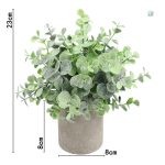 Plante artificielle en pot décorative - vue 8