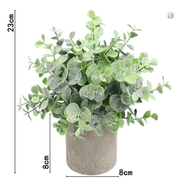 Plante artificielle en pot décorative - vue 8