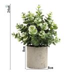 Plante artificielle en pot décorative - vue 9